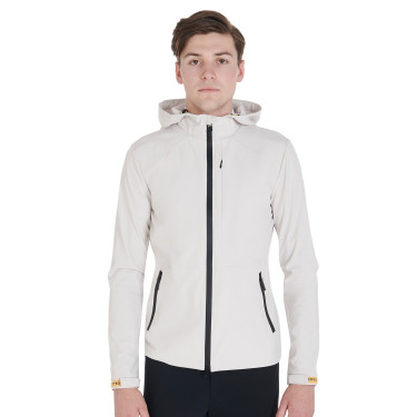 Veste softshell technique homme Equestro Grège Beige Veste softshell technique homme Equestro Grège Beige