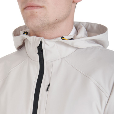 Veste softshell technique homme Equestro Grège Beige Veste softshell technique homme Equestro Grège Beige