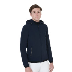 Veste softshell ajustée homme avec polaire intérieur Livigno Equestro Marine Bleu marine Veste softshell ajustée homme avec polaire intérieur Livigno Equestro Marine Bleu marine