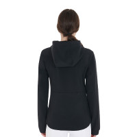 Veste softshell ajustée femme avec poches dissimulées Equestro Noir