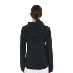 Veste softshell ajustée femme avec poches dissimulées Equestro Noir