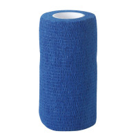 Bandage auto-adhésif EquiLASTIC Kerbl Bleu