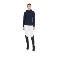 Veste softshell ajustée avec polaire intérieur femme Gardena Equestro Marine Bleu marine Veste softshell ajustée avec polaire intérieur femme Gardena Equestro Marine Bleu marine