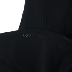 Veste softshell ajustée avec fermeture éclair coupe-vent femme Equestro Noir Veste softshell ajustée avec fermeture éclair coupe-vent femme Equestro Noir