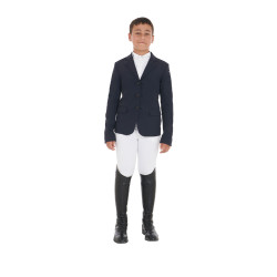 Veste de concours unisexe enfant Reverse Equestro Marine Bleu marine Veste de concours unisexe enfant Reverse Equestro Marine Bleu marine