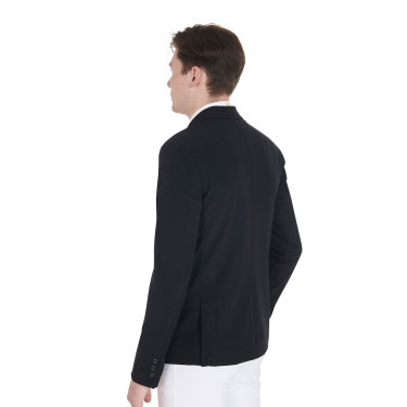 Veste de concours perforée homme en tissu technique Equestro Veste de concours perforée homme en tissu technique Equestro