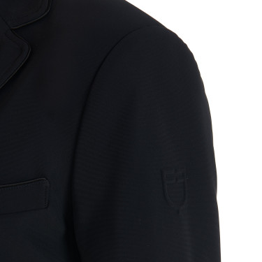 Veste de concours perforée homme en tissu technique Equestro Veste de concours perforée homme en tissu technique Equestro
