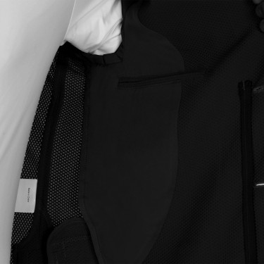 Veste de concours perforée homme 3 boutons Equestro Veste de concours perforée homme 3 boutons Equestro