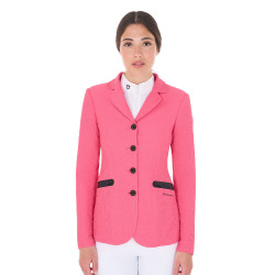 Veste de concours perforée femme 4 boutons Equestro