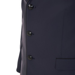 Veste de concours homme 3 boutons Elegance Equestro Marine blazer Bleu marine