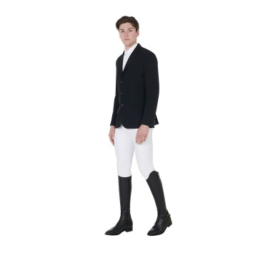 Veste de concours homme 3 boutons Elegance Equestro Veste de concours homme 3 boutons Elegance Equestro