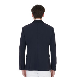 Veste de concours homme 3 boutons Elegance Equestro Marine Bleu marine Veste de concours homme 3 boutons Elegance Equestro Marine Bleu marine