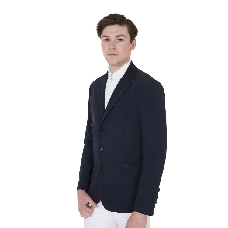 Veste de concours homme 3 boutons Elegance Equestro Veste de concours homme 3 boutons Elegance Equestro