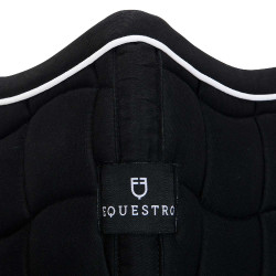 Tapis de selle poney White Trim Equestro Noir / noir Tapis de selle poney White Trim Equestro Noir / noir