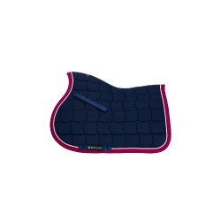 Tapis de selle poney White Trim Equestro Marine / fuchsia Bleu