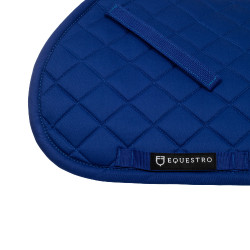 Tapis de selle poney basique Equestro Bleu royal