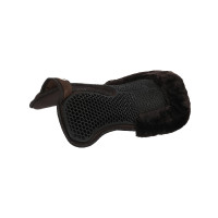 Amortisseur suede arrière mouton et avant en gel Acavallo Noir / blanc Amortisseur suede arrière mouton et avant en gel Acavallo Noir / blanc