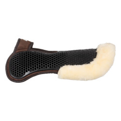 Amortisseur suede arrière mouton et avant en gel Acavallo Marron / naturel Amortisseur suede arrière mouton et avant en gel Acavallo Marron / naturel