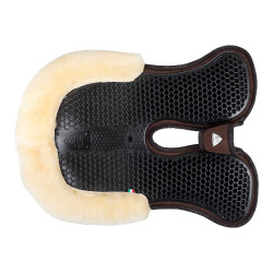 Amortisseur suede arrière mouton et avant en gel Acavallo Marron / naturel Amortisseur suede arrière mouton et avant en gel Acavallo Marron / naturel