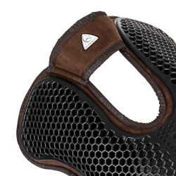 Amortisseur suede arrière mouton et avant en gel Acavallo Marron / naturel Amortisseur suede arrière mouton et avant en gel Acavallo Marron / naturel