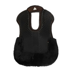 Amortisseur suede arrière mouton et avant en gel Acavallo Marron / noir Amortisseur suede arrière mouton et avant en gel Acavallo Marron / noir