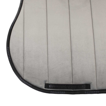 Tapis de selle obstacle en velours et tissu technique Equestro Tapis de selle obstacle en velours et tissu technique Equestro