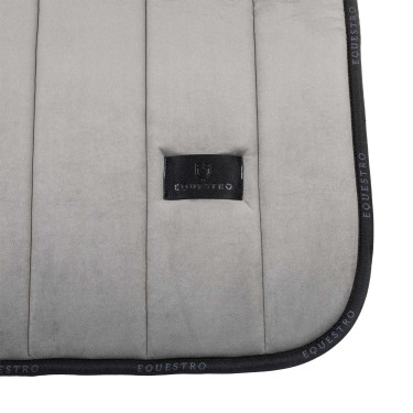 Tapis de selle obstacle en velours et tissu technique Equestro Tapis de selle obstacle en velours et tissu technique Equestro