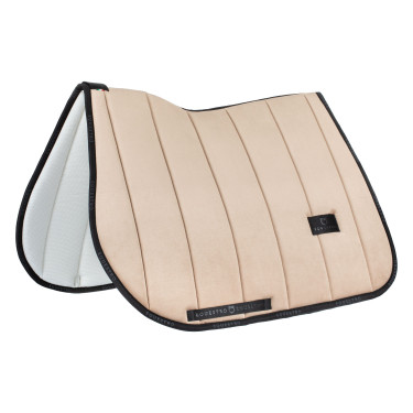 Tapis de selle obstacle en velours et tissu technique Equestro Tapis de selle obstacle en velours et tissu technique Equestro