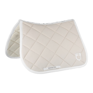 Tapis de selle obstacle en tissu technique White Line Edition Equestro Tapis de selle obstacle en tissu technique White Line Edition Equestro
