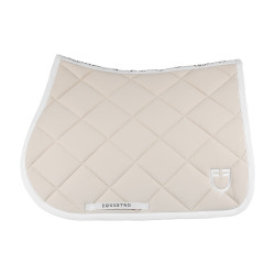 Tapis de selle obstacle en tissu technique White Line Edition Equestro Beige Tapis de selle obstacle en tissu technique White Line Edition Equestro Beige