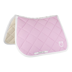 Tapis de selle obstacle en tissu technique White Line Edition Equestro