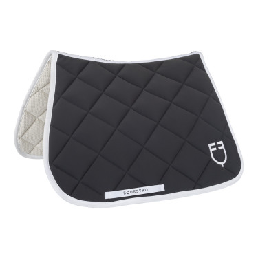 Tapis de selle obstacle en tissu technique White Line Edition Equestro Tapis de selle obstacle en tissu technique White Line Edition Equestro