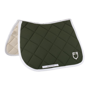 Tapis de selle obstacle en tissu technique White Line Edition Equestro