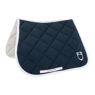 Tapis de selle obstacle en tissu technique White Line Edition Equestro Tapis de selle obstacle en tissu technique White Line Edition Equestro