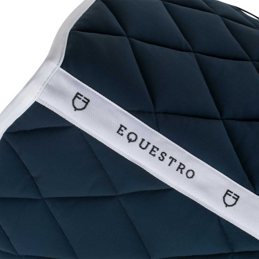 Tapis de selle obstacle en tissu technique White Line Edition Equestro Tapis de selle obstacle en tissu technique White Line Edition Equestro