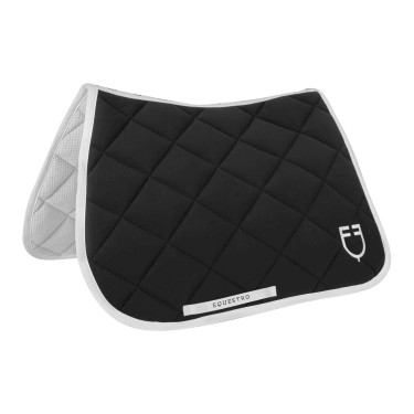 Tapis de selle obstacle en tissu technique White Line Edition Equestro Tapis de selle obstacle en tissu technique White Line Edition Equestro