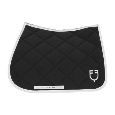 Tapis de selle obstacle en tissu technique White Line Edition Equestro Tapis de selle obstacle en tissu technique White Line Edition Equestro