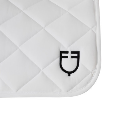 Tapis de selle obstacle en tissu technique White Line Edition Equestro Tapis de selle obstacle en tissu technique White Line Edition Equestro