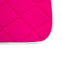 Tapis de selle obstacle en tissu technique respirant GP Equestro Fuchsia / blanc Rose Tapis de selle obstacle en tissu technique respirant GP Equestro Fuchsia / blanc Rose