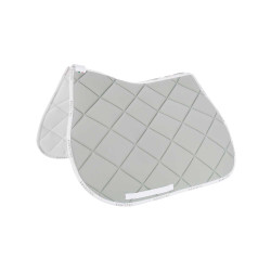 Tapis de selle obstacle en tissu technique respirant GP Equestro Vert clair / blanc
