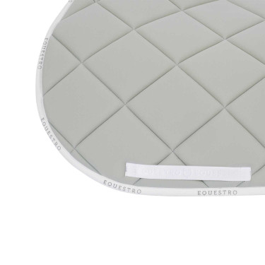 Tapis de selle obstacle en tissu technique respirant GP Equestro Vert clair / blanc