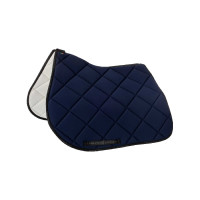 Tapis de selle obstacle en tissu technique respirant GP Equestro Marine / noir Bleu