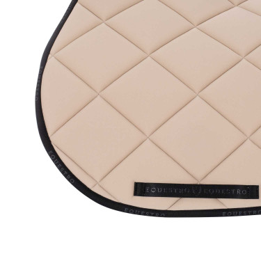 Tapis de selle obstacle en tissu technique respirant GP Equestro Sable / noir Jaune Tapis de selle obstacle en tissu technique respirant GP Equestro Sable / noir Jaune