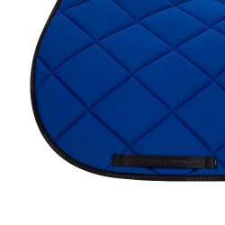 Tapis de selle obstacle en tissu technique respirant GP Equestro Sea / noir Bleu