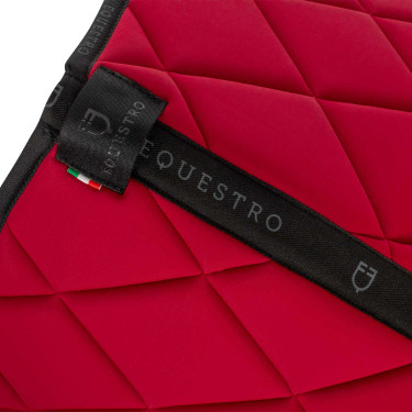 Tapis de selle obstacle en tissu technique respirant GP Equestro Vin / noir Tapis de selle obstacle en tissu technique respirant GP Equestro Vin / noir
