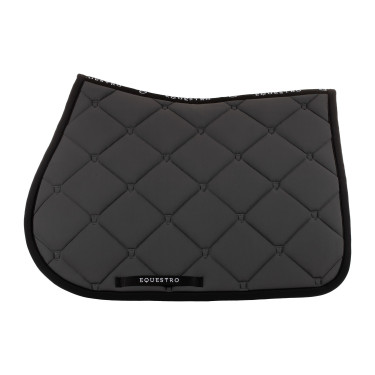 Tapis de selle obstacle en tissu technique Black Line Edition Equestro Tapis de selle obstacle en tissu technique Black Line Edition Equestro