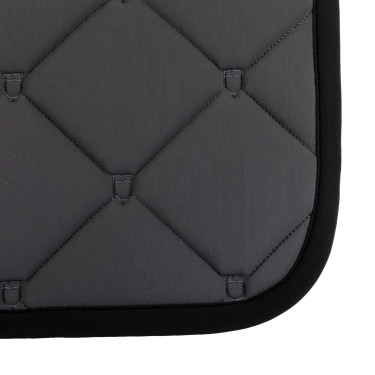 Tapis de selle obstacle en tissu technique Black Line Edition Equestro Tapis de selle obstacle en tissu technique Black Line Edition Equestro