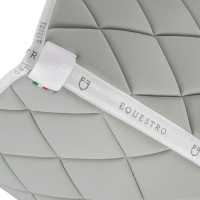 Tapis de selle obstacle en tissu technique avec logo GP Equestro Vert clair / blanc Tapis de selle obstacle en tissu technique avec logo GP Equestro Vert clair / blanc