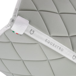 Tapis de selle obstacle en tissu technique avec logo GP Equestro Vert clair / blanc Tapis de selle obstacle en tissu technique avec logo GP Equestro Vert clair / blanc