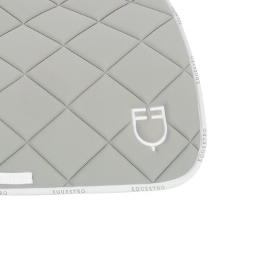 Tapis de selle obstacle en tissu technique avec logo GP Equestro Vert clair / blanc Tapis de selle obstacle en tissu technique avec logo GP Equestro Vert clair / blanc
